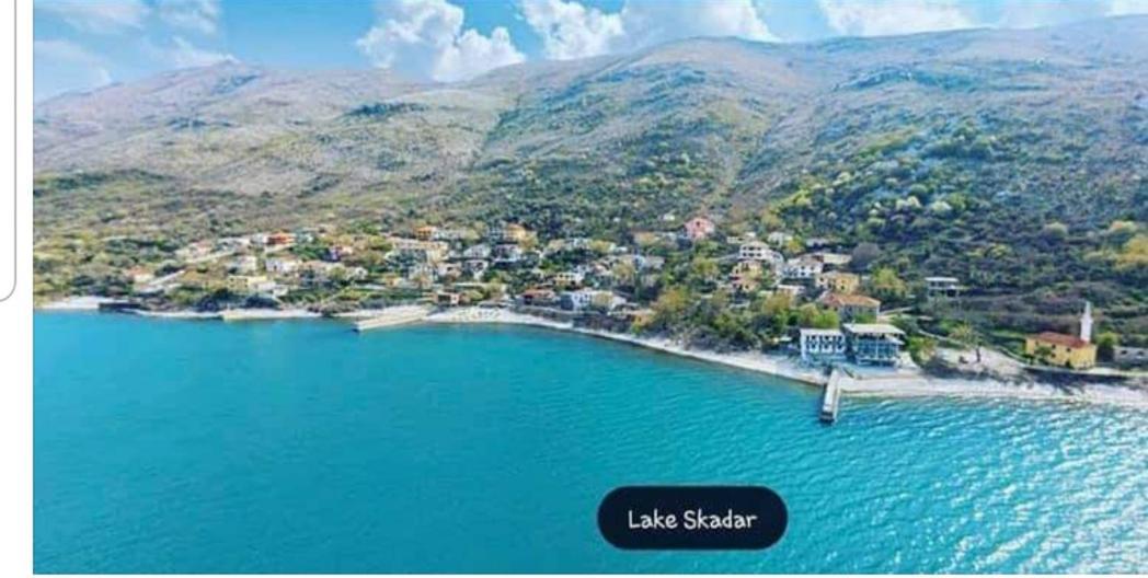 Rooms Lake View Balani Restaurant Shkoder Exterior photo